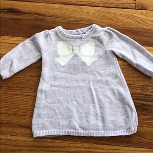 Janie & Jack Bow Sweater Dress
